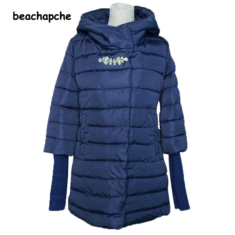 

2016 winter jacket women long coat parkas thickening Female Warm Clothes