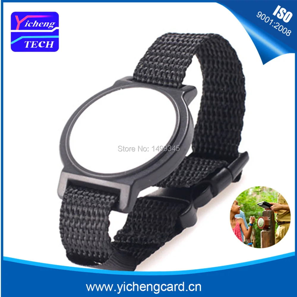 100pcs Excellent RFID 13.56mhz ntag215 wristband NFC waterproof bracelet Proximity Smart Tag for e-ticket access control payment