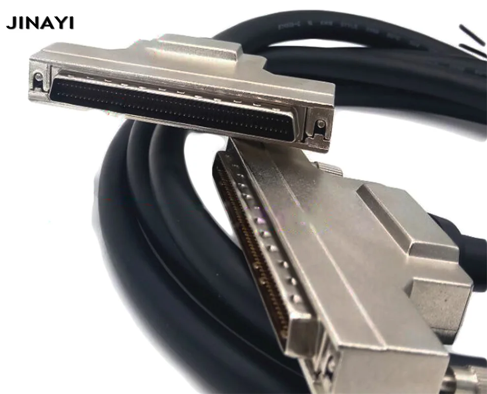 2m SCSI100 SCSI 100 Pin Male TO Male Signal Terminal Breakout Data