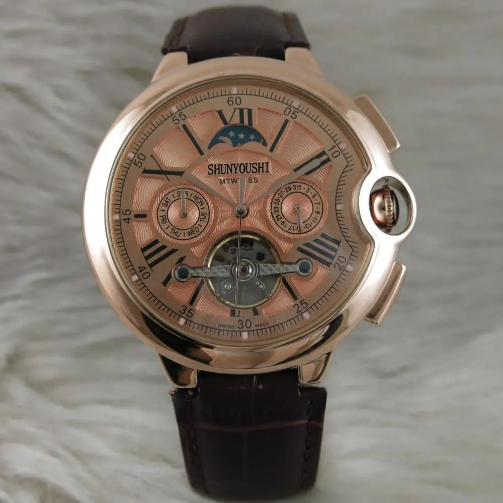 

WG05404 Mens Watches Top Brand Runway Luxury European Design Automatic Mechanical Watch