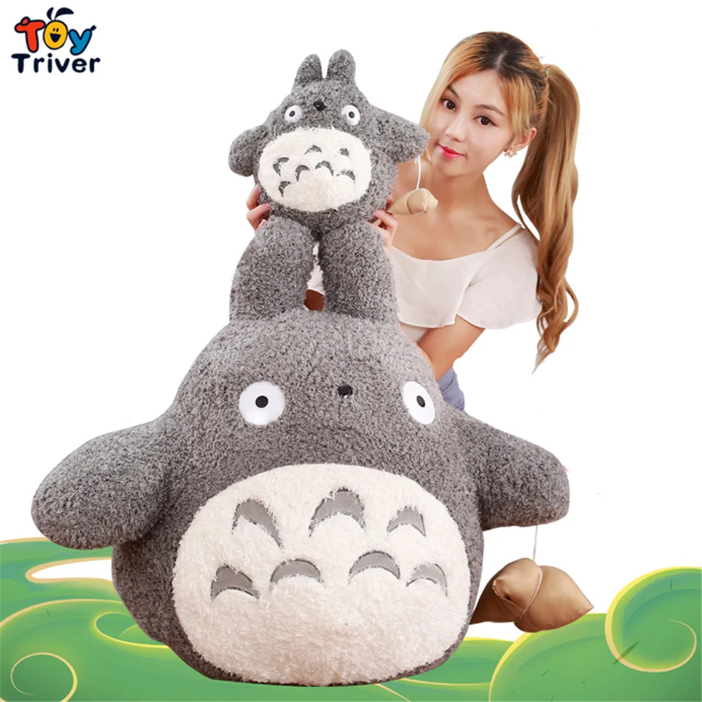 Kawaii мой сосед кот Тоторо японское аниме чучело кукла плюшевая игрушка подушка