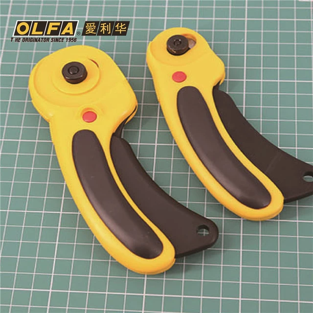 OLFA Rotary Cutter, 45mm Rty-dx Ergonomic Design 