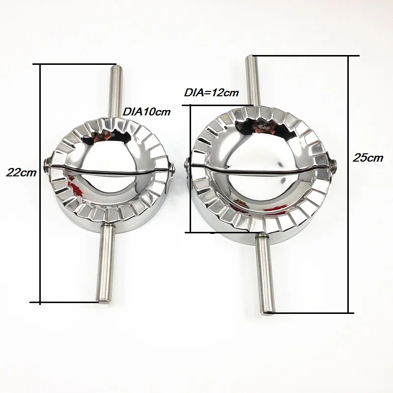 Форма для пельменей, пельменей из нержавеющей стали, Пельменная форма для приготовления теста, резак для приготовления пельменей с длинной ручкой, мини-форма для шпината