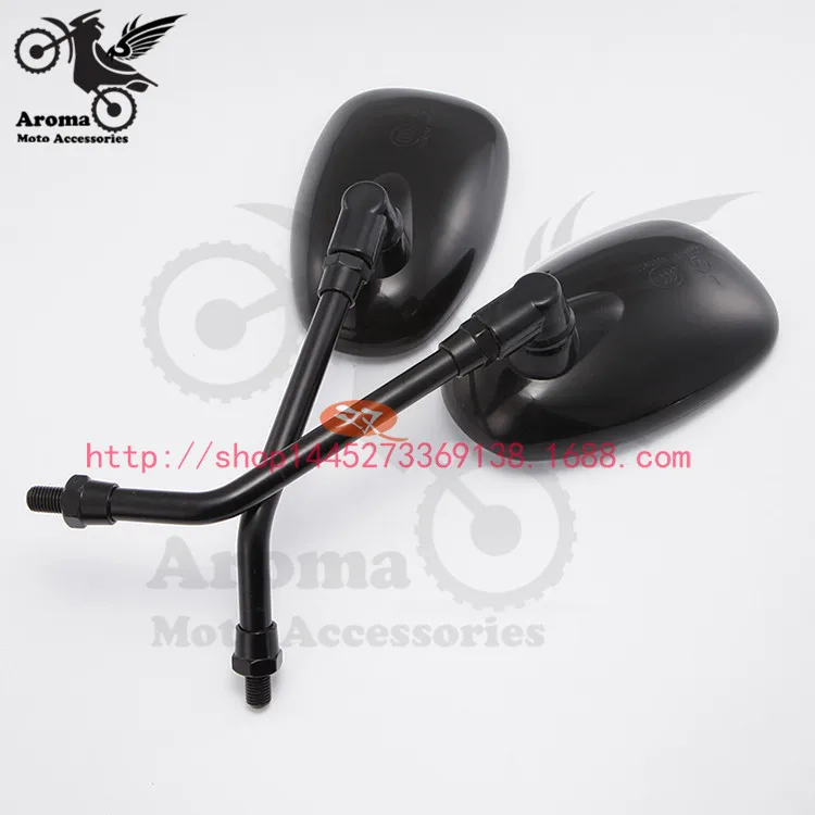 

Bike Mirror Motorcycle rearview mirror motorbike Accessories moto Rear view Side Mirrors for Honda Kawasaki Suzuki 10mm Thread