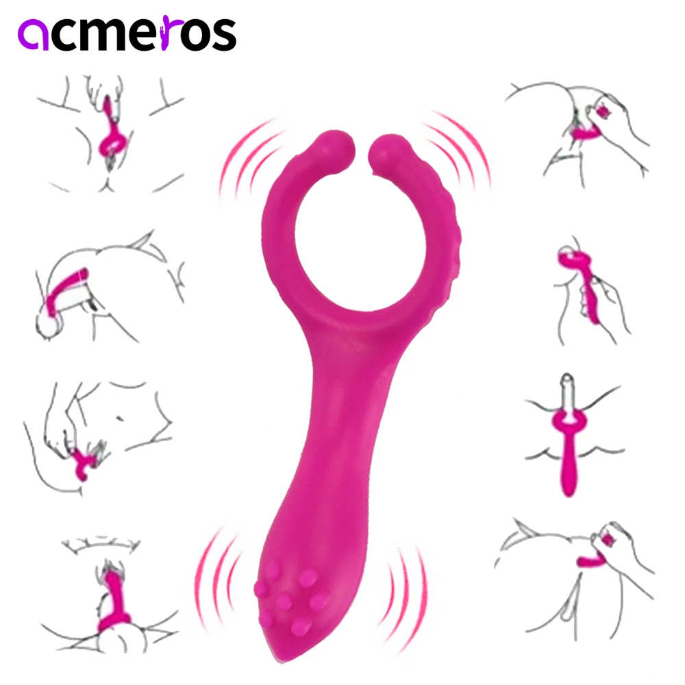 Новый силиконовый клитор G spot стимулирует Вибраторы зажим для сосков Мастурбация