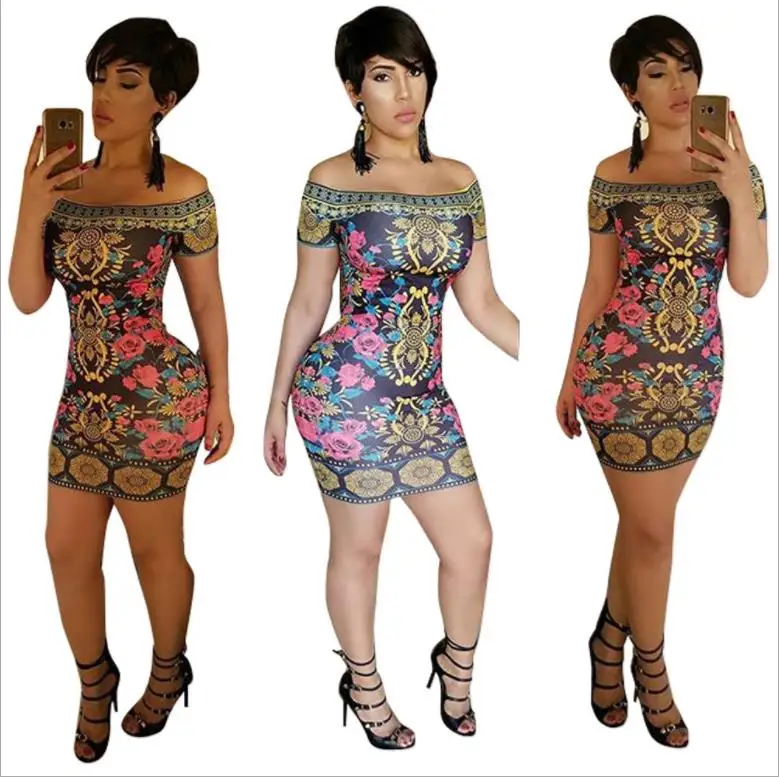 2019 African Women Clothing Dashiki Fashion Dress Succunct Tranditional Print For |