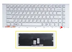 Ssea Фирменная Новинка США Клавиатура белый для SONY VPC PCG-61211T pcg-61212t pcg-61311m ноутбука