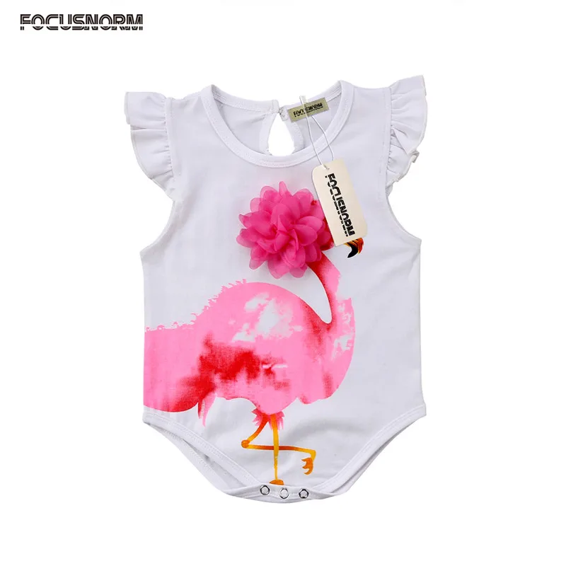 

Summer baby girl romper 0-18M newborn baby clothes Cute Animal Printed new born baby girl clothing children toddlers rompers