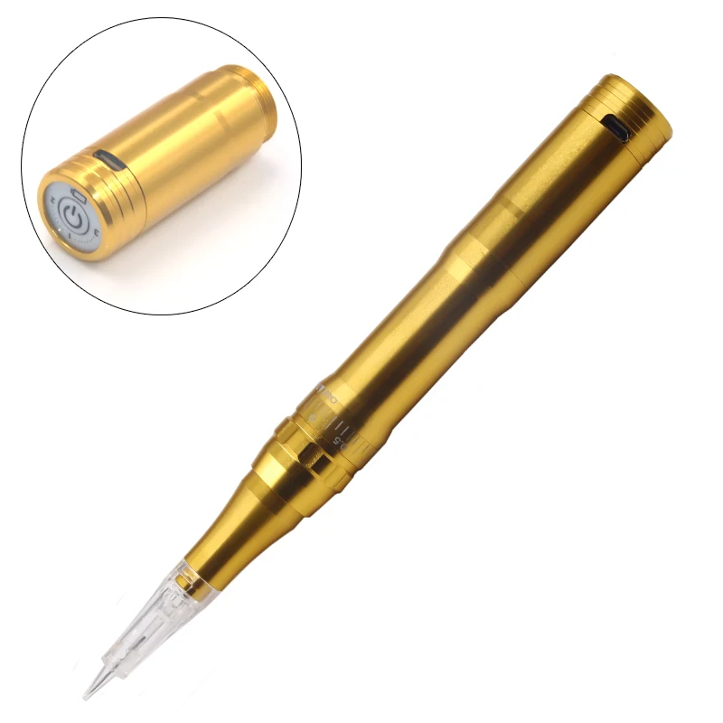 

Beauty Salon use adjust speed eyebrow tattoo gun permanent make up wireless charging embroidery machine for skin body art