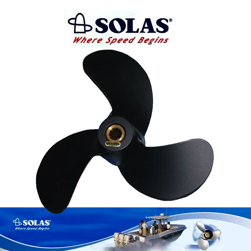 

Aluminum Alloy Propeller for Suzuki 2.5hp DF2.5 outboard motors A520 7 3/8 x 5 3/8 58110-97JA0-019,10 splines