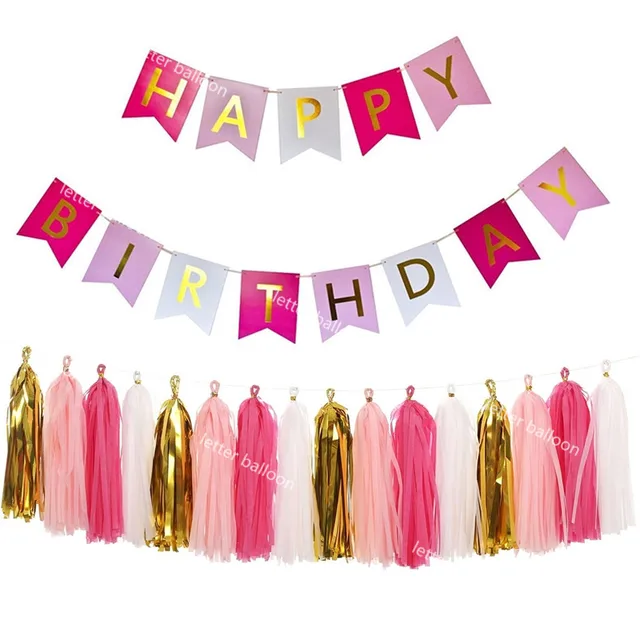 paper letters for banner