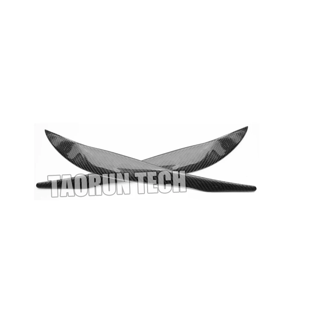 Наклейка на переднюю фару F30 из углеродного волокна для BMW 320i 328i 330i 335i 320d 325d 328d 330d