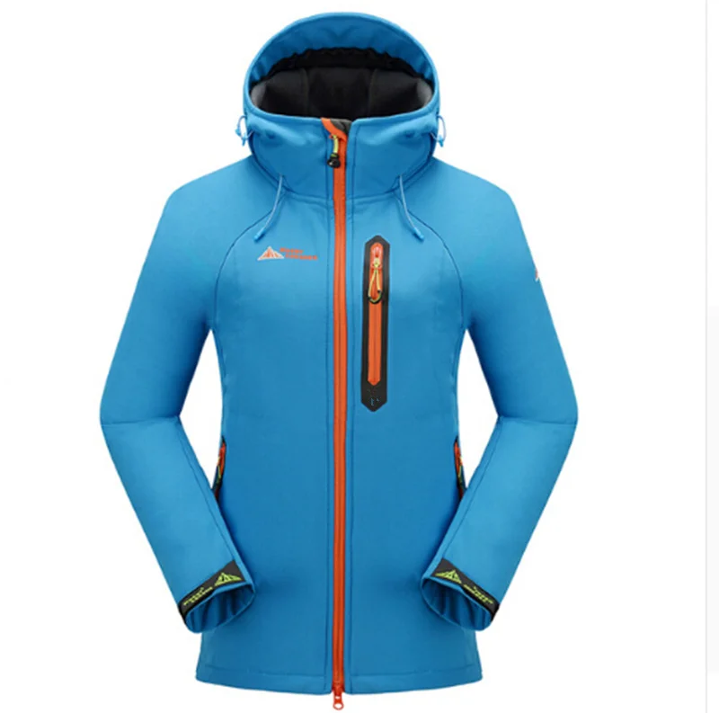 Горячая/зимняя женская спортивная брендовая Водонепроницаемая дышащая куртка для альпинизма, кемпинга, лыжный костюм из двух предметов