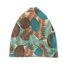 FOXMOTHER модные многофункциональные Джерси листья хиджаб chemo шапки шеи теплые конский хвост шапки женские Gorros