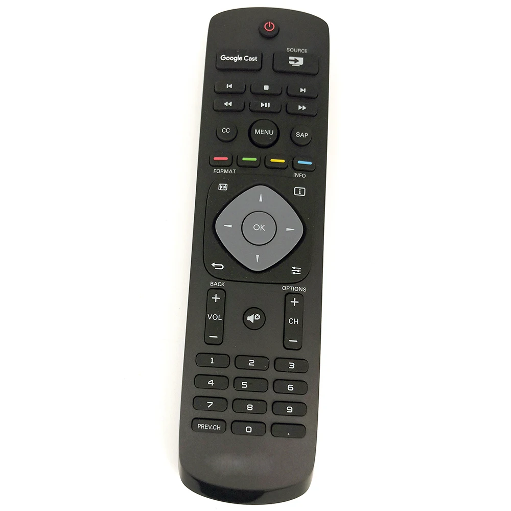

New Original Remote Control YKF399-002 For Philips TV Controller Google Cast URMT42JHG006 Fernbedienung