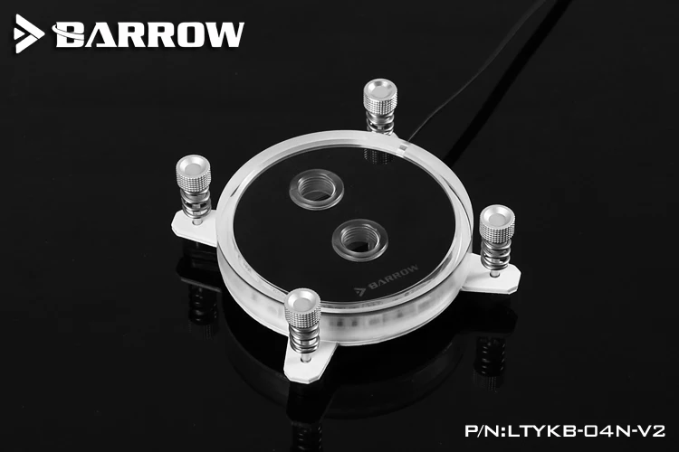 Barrow LTYKB 04N V2 для водяных блоков ЦП Intel Lga115x акриловый микрорежущий водяной