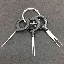 Автомобильная электрическая проводка ОБЖИМНАЯ 3 шт. разъем контактный экстрактор комплект ремонт автомобиля разъем ключ терминал инструменты для удаления ручной инструмент набор