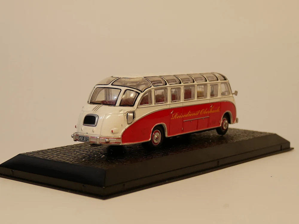 Atlas 1: 72 автобус коллекции Kassbohrer setra s8 1951 литья под давлением модели автомобиля