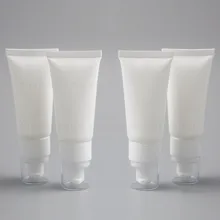 30 x путешествия безвоздушного Белый PET Mildy мыть мягкие трубки масло крем для рук трубки 30 г 50 лосьон-крем с дозатором бутылка мл