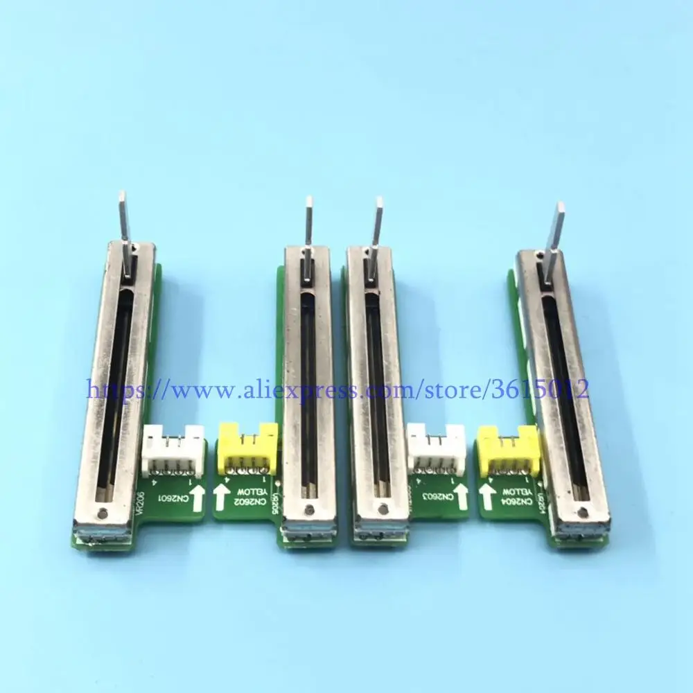 

4PCS DJM800 FADER CH1 CH2 CH3 CH4 replace FOR PIONEER DJM 800 DWX2537 2538 2539 2540