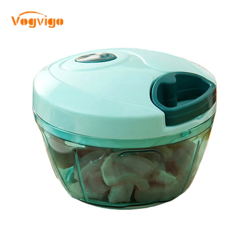VOGVIGO Manual Vegetable Food Chopper Handheld Onion Chopper Garlic