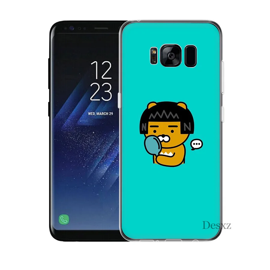Gerleek Historieta какао принципиально чехол для samsung Galaxy A5 A7 A8 A9 2018 J3 J5 J6 J7