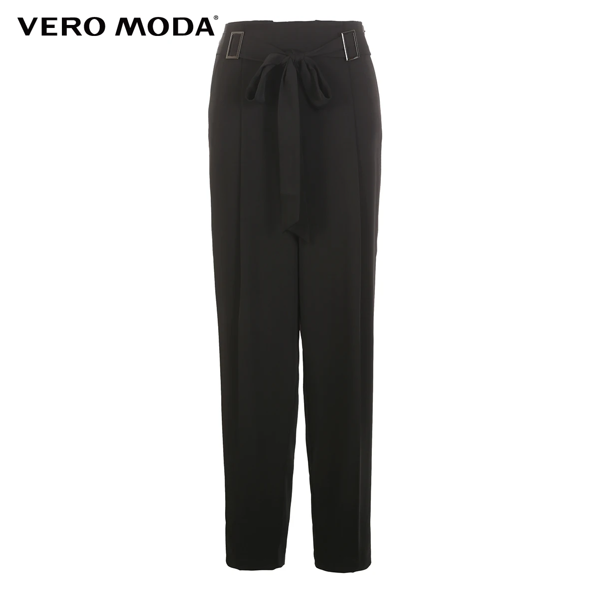 Vero Moda женские осенние свободные повседневные укороченные брюки с завязками | 318350506