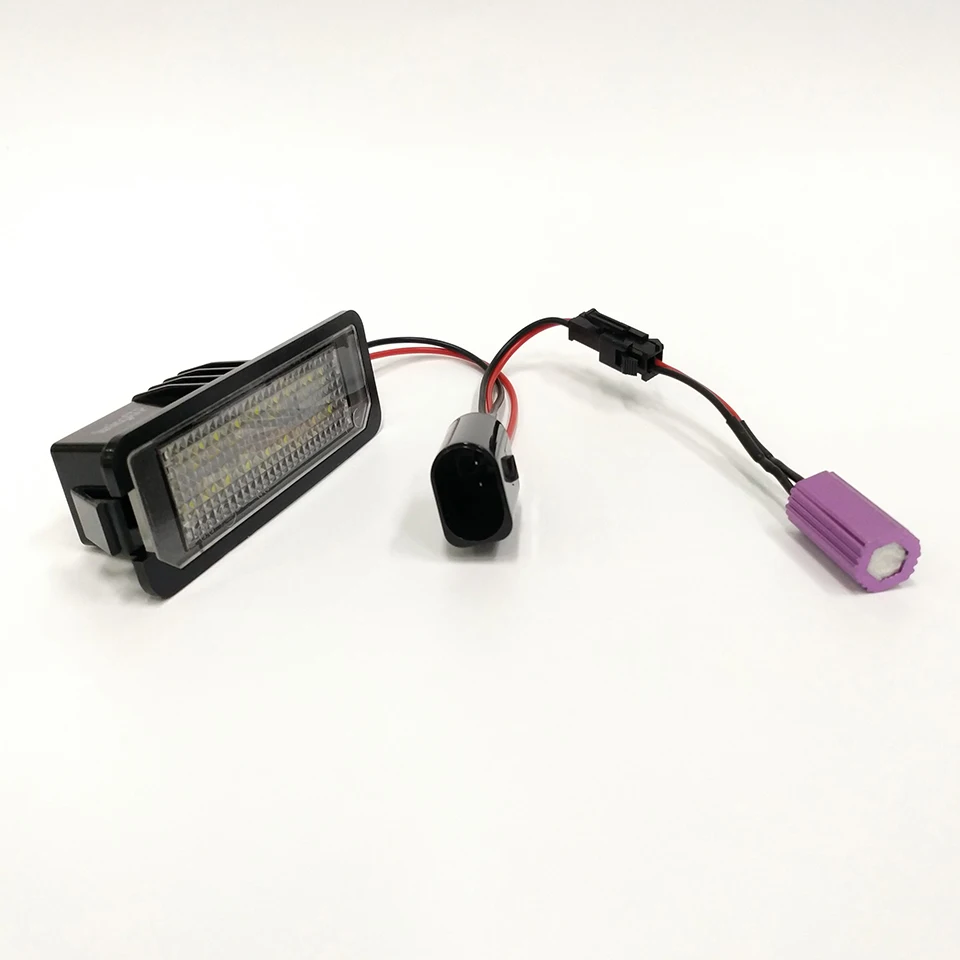 Яркий белый светодиодный номерной знак 18 SMD для SEAT Leon Mk2 Mk3 Exeo Sedan ST|seat led lights|seat leon