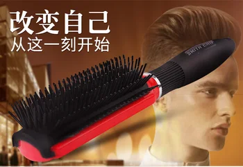 

Special Style Nine-row Bone Comb Hair Gallery Nine-row Oil Comb Large Back Wide Tooth Curly Hair Rolling Comb