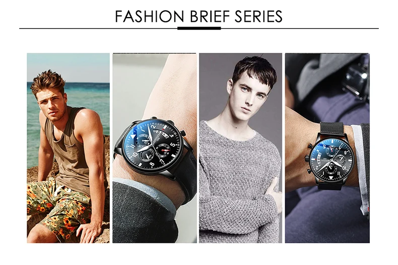 Мужские часы от ведущего бренда, роскошные мужские наручные часы, модные спортивные кварцевые часы, мужские военные водонепроницаемые часы с хронографом, relojes