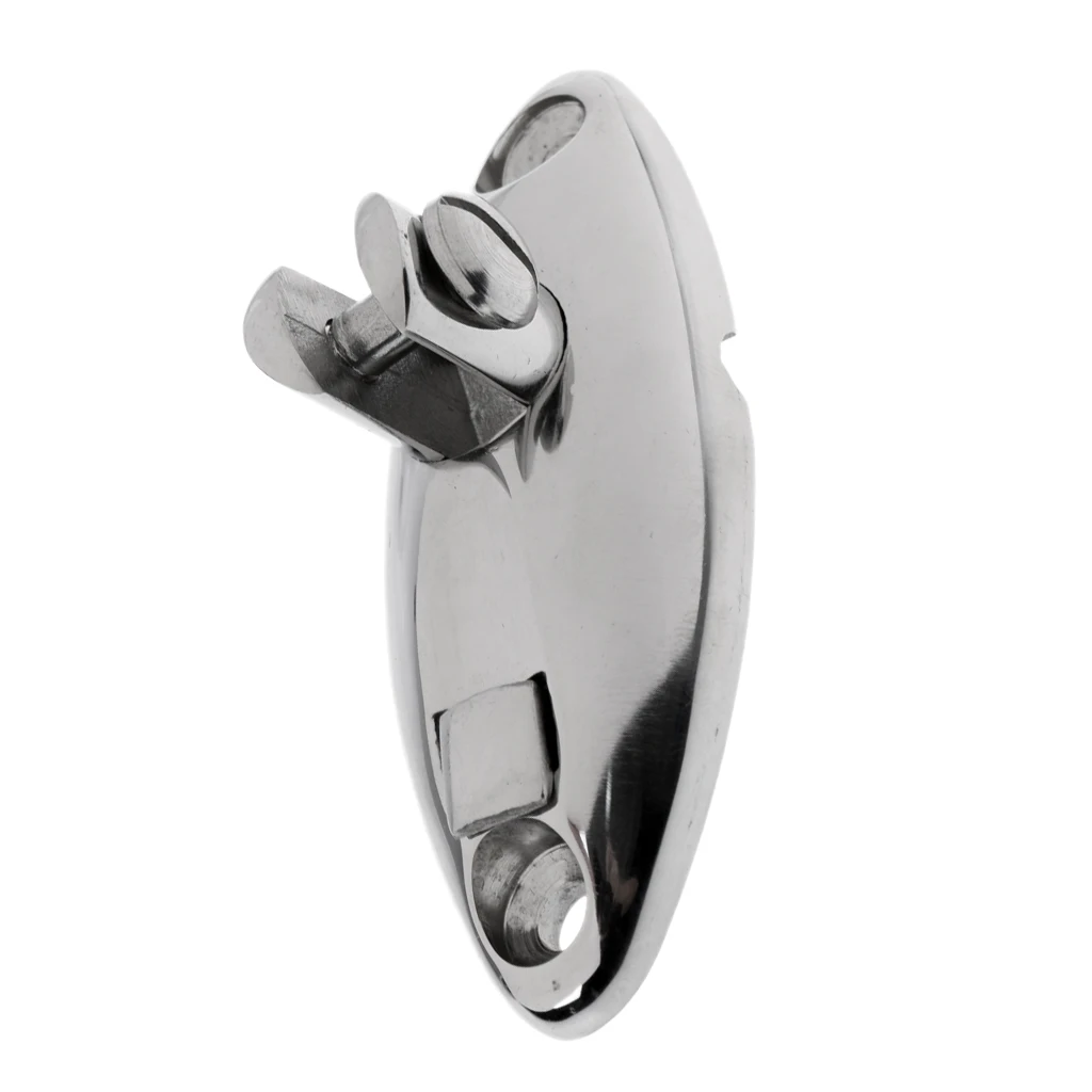 Stainless Steel Marine Boat Hatch Swivel Hinge Mount Deck Fitting Hardware for Canoe Kayak Fishing Inflatable Rowing Boats Acces