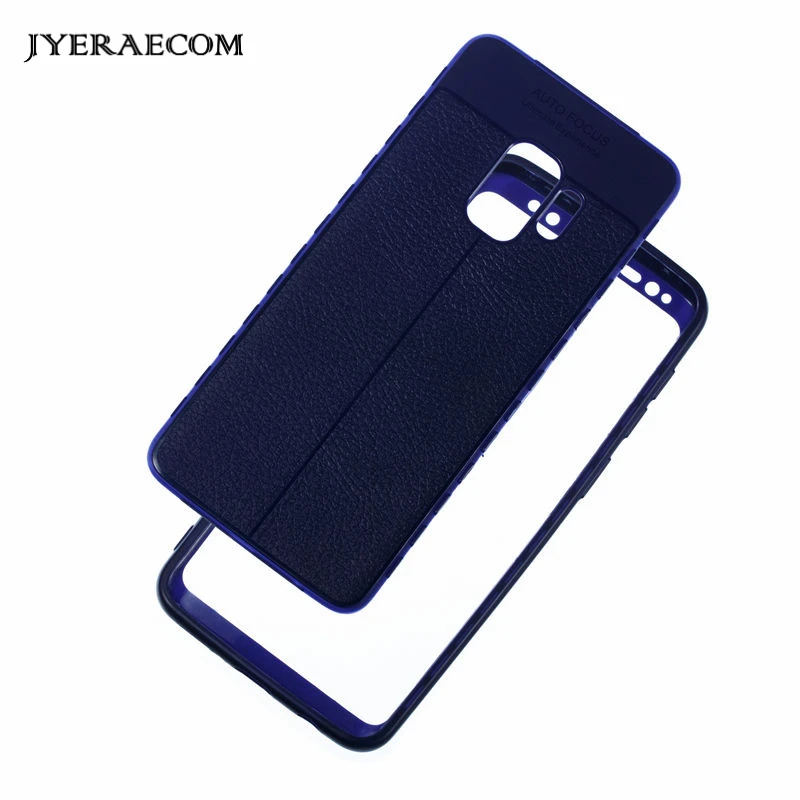 JYERAECOM Роскошные Мягкие TPU 360 Полный Чехол для samsung Galaxy S9 чехол + плюс телефона |