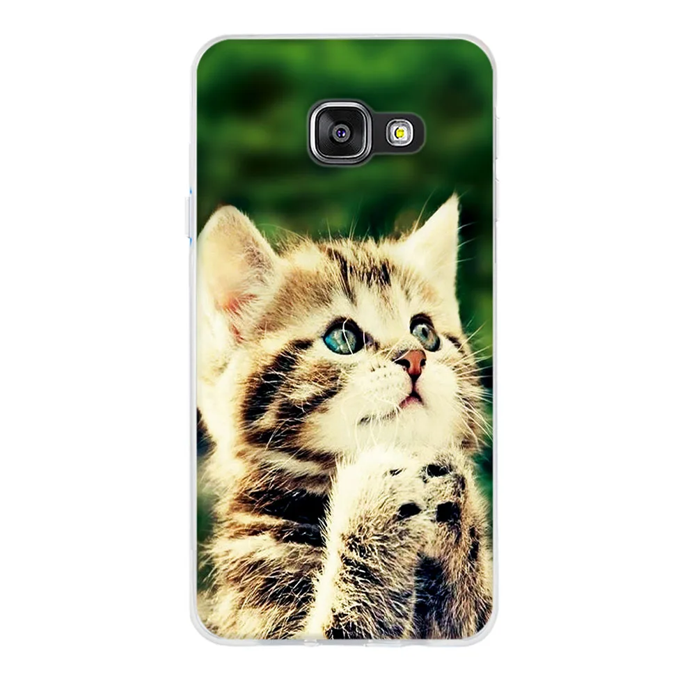 حقيبة لهاتف سامسونج غالاكسي A3 2016 حالة غطاء لسامسونج A3 2016 حالة غطاء سيليكون 3D TPU لينة فوندا لسامسونج A3 A310F كوكه