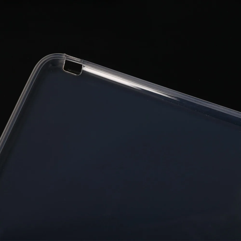 New Ultra Thin Transparent Soft TPU Case Cover For iPad 1/2/3/4 Air Mini Pro 9.7'' Tablet PC Clear Protective Shell C26