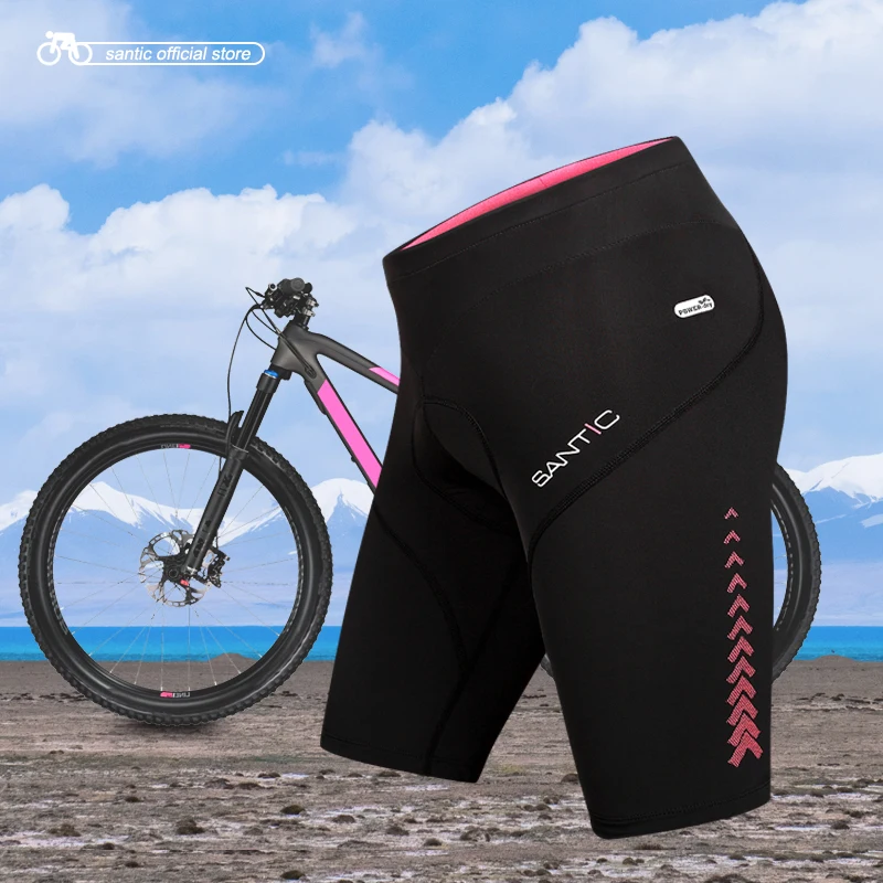 Santic Womens Cycling Bike Shorts Padded Bicycle Breathable Tights Santic Womens Cycling Bike Shorts Padded Bicycle Breathable Tights