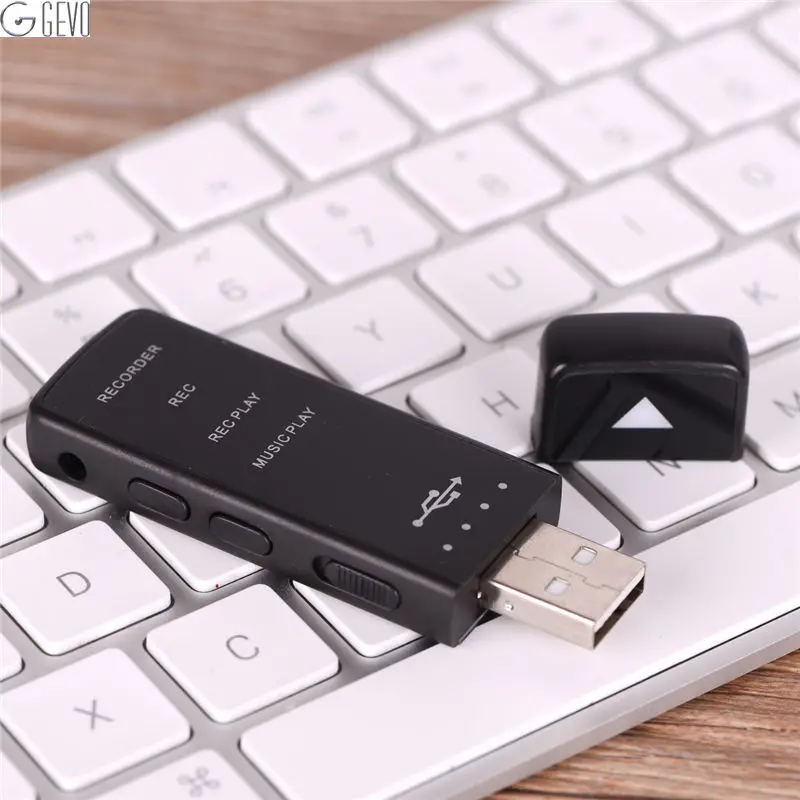 3 в 1 USB флеш-накопитель ультра мини 4G/8G диск MP3 диск записывающая Ручка Диктофон MP3 плеер аудио рекордер Цифровой диктофон