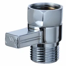 Высокое качество Хромированная душевая головка биде клапан распылителя контроль потока воды запорный клапан Керамический дисковый клапан Mayitr горячая распродажа