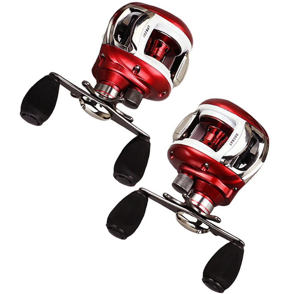 

Fishing Reel 12+1BB Left / Right Hand Baitcasting Reel 6.2:1 Bait Casting Fishing Reel Magnetic Brake Water Drop Wheel Coil