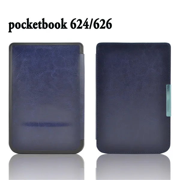 Чехол-обложка с шелковым принтом для Pocketbook basic touch lux 2 614/624/626 pocketbook 626 plus ereader - Цвет: PB624 FM DBU