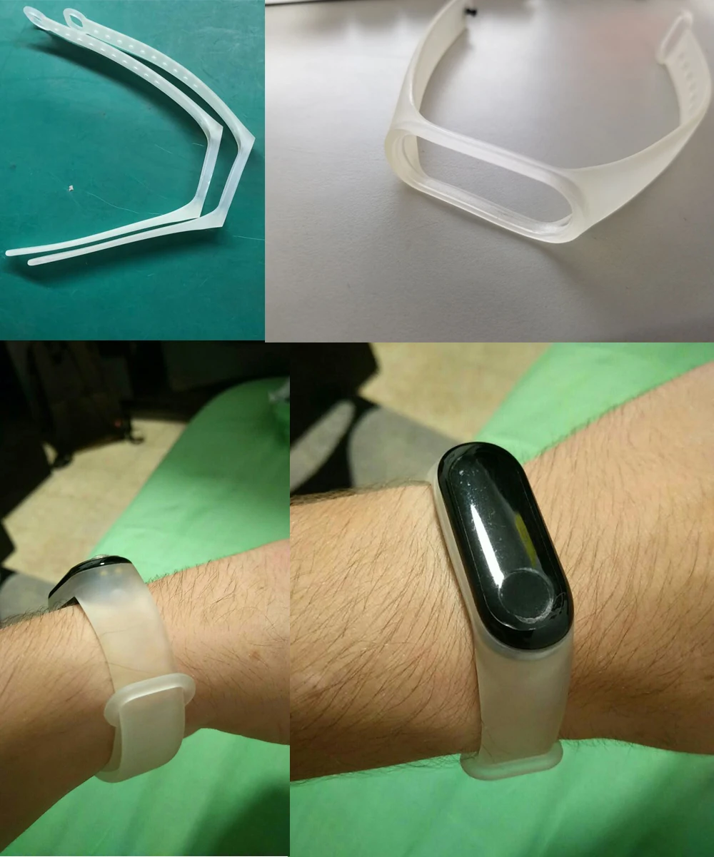 Как снять ремешок с mi band 8