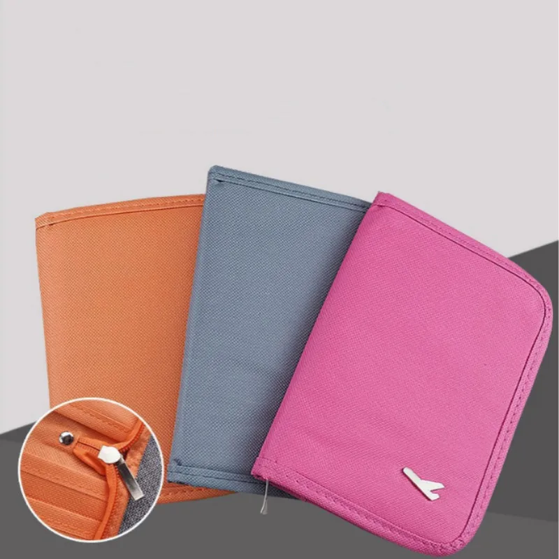 

Travel Passport Bag Multifunction Document Bag ID Credit Card Wallet Cash Holder Travel Accessories Storage Bag