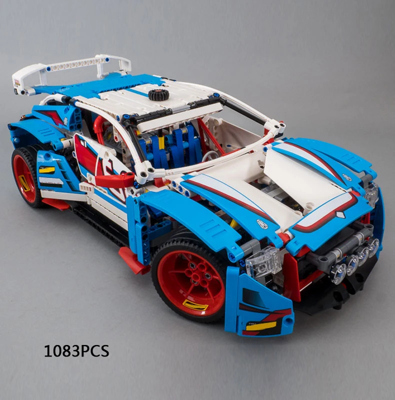 Upgraded Technics Rally Sport Car 2in1 BF Injection Building Block Dune Buggy Model Brick 42077 Educational Toy Collection Gift