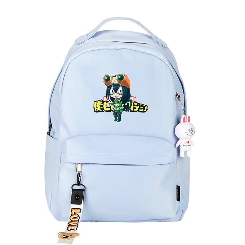 Рюкзак с героями аниме Моя геройская академия Midoriya Izuku Bakugou школьный рюкзак