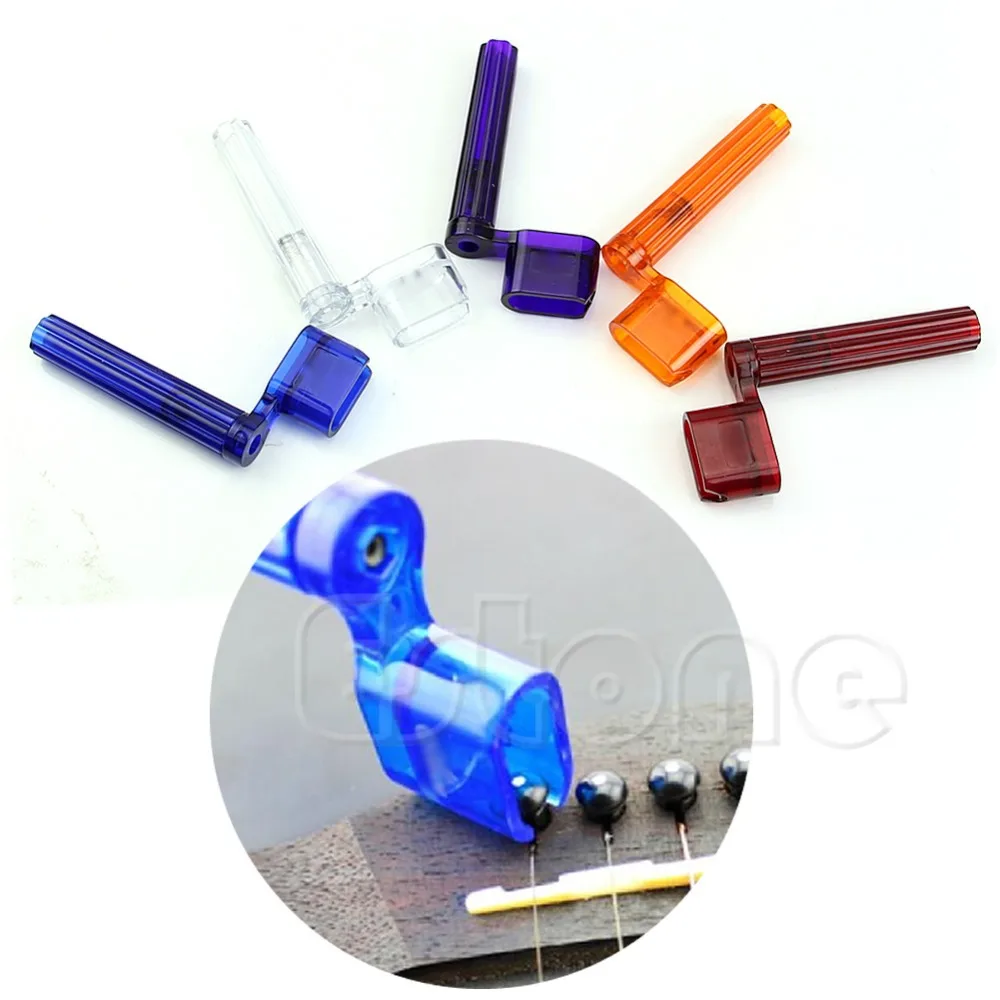 

New Guitar Quick Speed Bridge String Winder Grover Pin Remover Peg Puller Guitar Accessories Color Random delivery