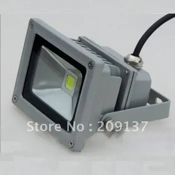 

Free shipping 10W IP65 85-265V or12V-24V AC/DC High Power Waterproof LED Flood Light Floodlight LED Projection Outdoor Lamp