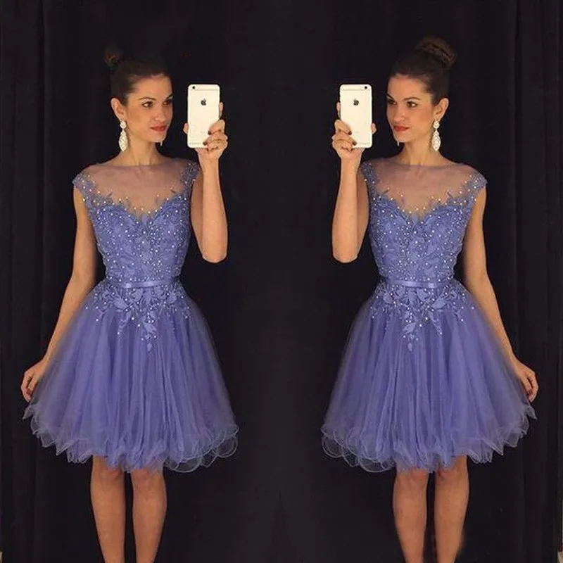 light purple semi formal dresses