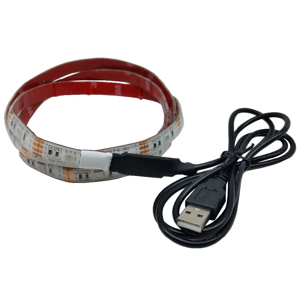 Светильник аемая Светодиодная лента RGB SMD5050 для подсветсветильник экрана