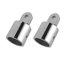 Acelane 2 PCS Bimini Top Cap External Eye End Boat Fittings Stainless Steel Marine Hardware, Fits 7/8 Acelane 2 PCS Bimini Top Cap External Eye End Boat Fittings Stainless Steel Marine Hardware, Fits 7/8