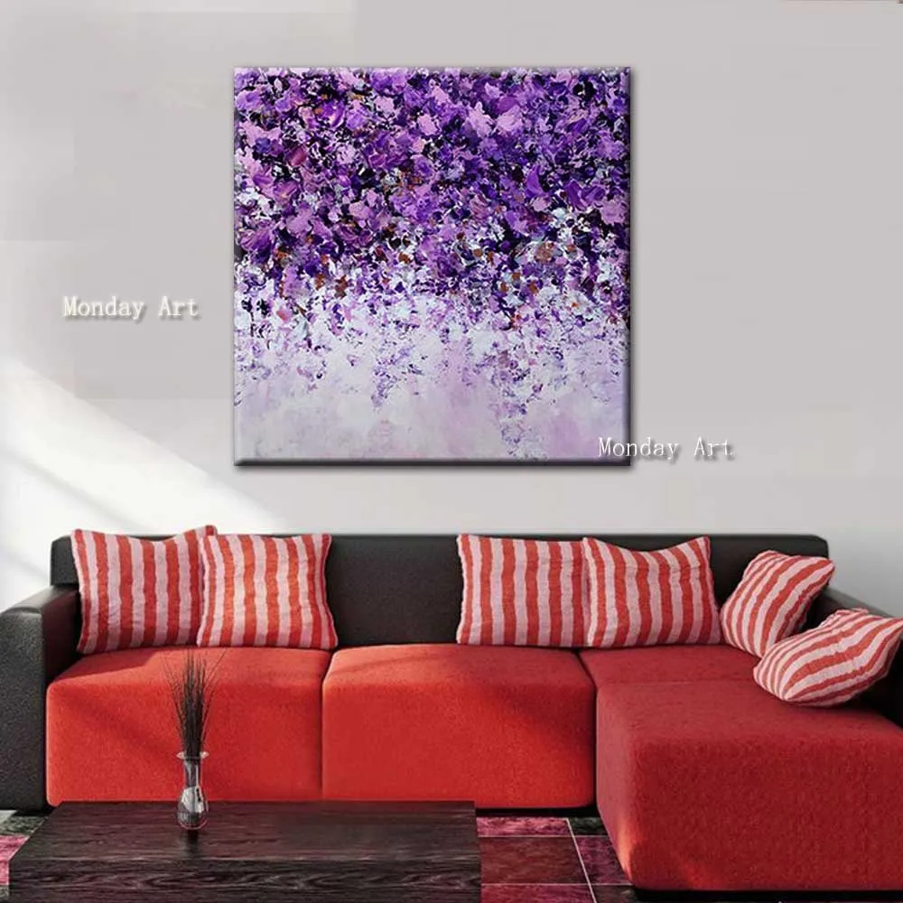 Hand-Painted-Abstract-Art-Purple-Flower-Landscape-Canvas-Oil-Painting-Abstract-Purple-Flower-Wall-Picture-Living (3)