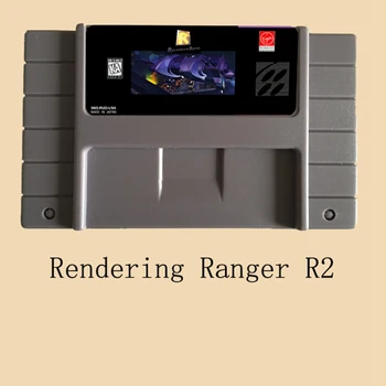 

Rendering Ranger R2 16 bit Big Gray Game Card For USA NTSC Game Player